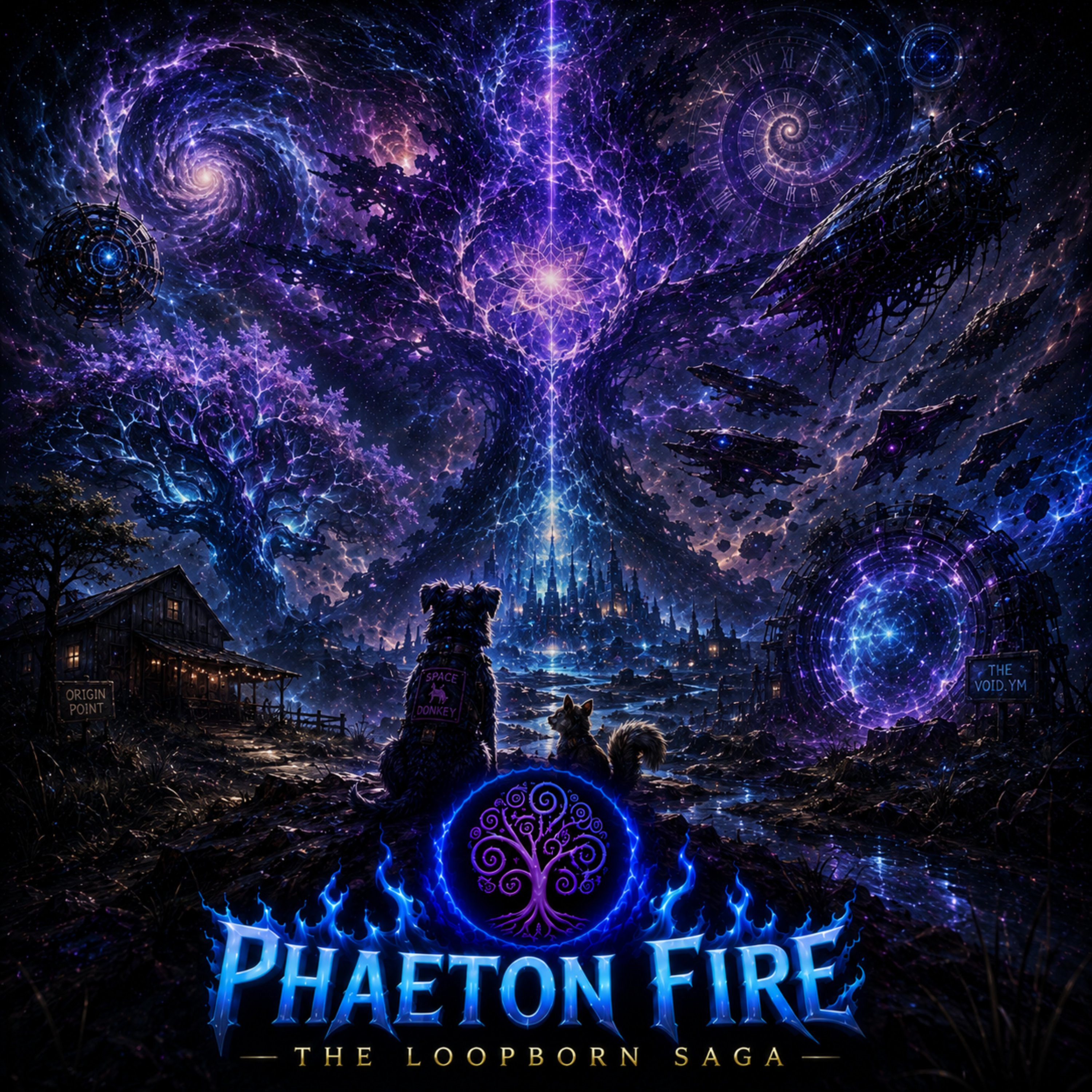 Phaeton Fire — The Loopborn Saga album cover